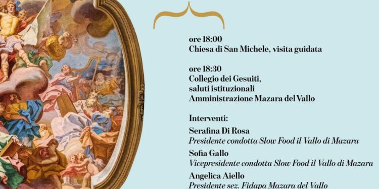 Evento Slow Food Venerdì 26 giugno “I dolci Monacali tra arte e territorio”