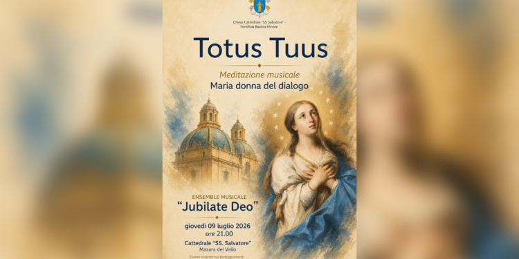Cattedrale Mazara, questa sera concerto in onore della Madonna del Paradiso