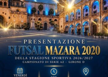 Venerdì 18 il Futsal Mazara presenta la stagione sportiva 2026/27