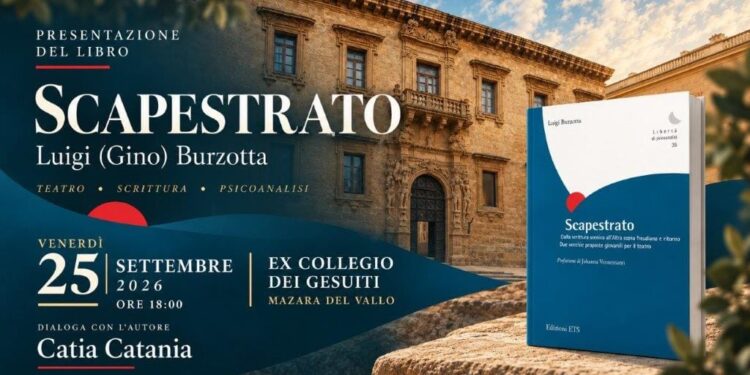 Appuntamento venerdì al collegio dei Gesuiti per la presentazione del libro “Scapestrato” di Luigi (Gino) Burzotta