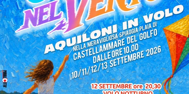 Colori nel vento: quattro giorni di aquiloni sulla spiaggia Plaia di Castellammare del Golfo