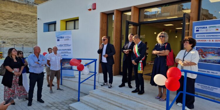 Inaugurata nuova scuola a Mazara: è il plesso scolastico di via Santoro Bonanno, demolito nel 2020