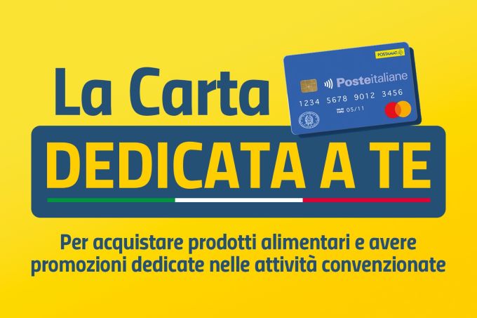 Carta “Dedicata a te”. Sul sito del Comune di Marsala l’elenco dei beneficiari