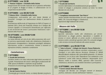 Salute mentale: domani firma accordo di programma tra ASP Trapani e Distretto D50